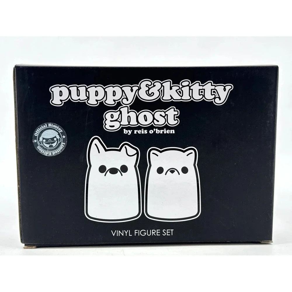 Bimtoy Tiny Ghost Puppy amp Kitty Vinyl by Reis O' Brien Unbranded Oapos